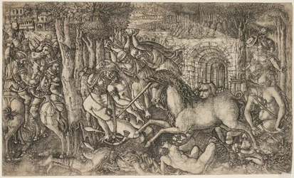 A King Pursued by a Unicorn, c.1547