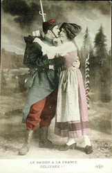 A Kiss for Liberated France