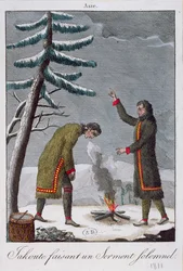 A Yakut Man Taking a Solemn Oath