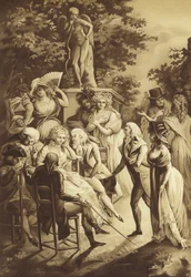 A Conference of Madame de Stael