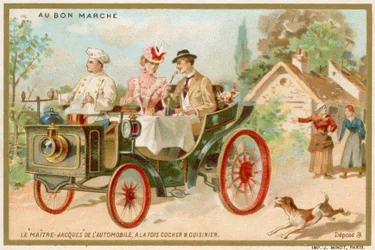 A dining car
