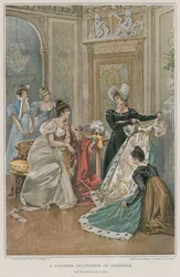 A Favourite Occupation of Josephine