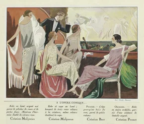 At the Opera-Comique from Art-Gout-Beaute, published 1920s