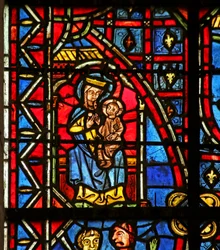 A Statue of the Virgin Mary