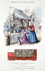 A toy merchant in the 17th century - in 