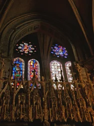 A View of the North Choir Clerestory
