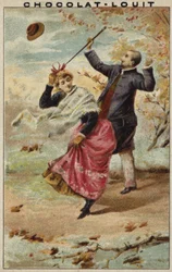 A walk on a windy day