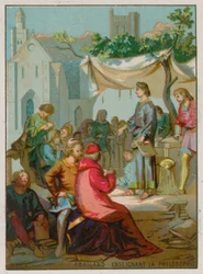 Abelard teaches philosophy