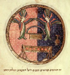 The Ark of the Covenant, from a North French Miscellany