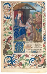 Adoration of the Magi, Illustration from 