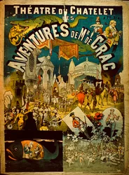 Adventures of Mr. De Crac - French Circus Poster