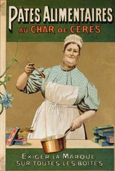 Advertisement for Au Char de Ceres pasta, c.1900
