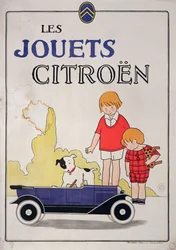 Advertisement for Citroen Toys, 1922