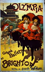 Advertisement for Grand Ballet production of Brighton at the Olympia