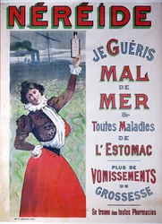 Advertisement for Nereide medicine against seasickness, c.1900