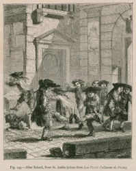 After School, from St. Aubin (taken from Les Petits Polissons de Paris)