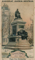 Alexandre Dumas, Novelist, 1803-1870, Erected Place Malesherbes