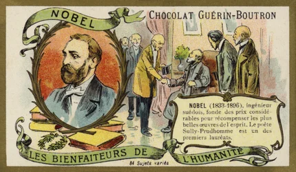 Alfred Nobel, Swedish chemist and industrialist