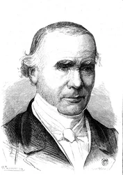 Alfred Velpeau (1795-1867), French Anatomist and Surgeon, Inventor of the Velpeau Band. Engraving 1867