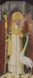 Altarpiece from Thuison-les-Abbeville: Saint Hugh of Lincoln, 1490-1500