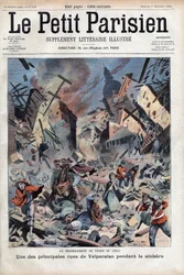 An 8.2 earthquake on the Richter scale killed 3,000 people and injured 20,000 in Valparaiso, Chile, August 16