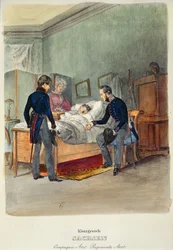 An Army Doctor in the Kingdom of Saxony, c.1840