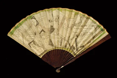 An Assignat fan, c.1796
