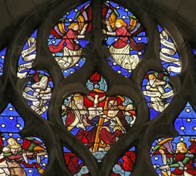 Angels Surround the Trinity