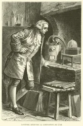 Antoine Lavoisier discovers the composition of Air
