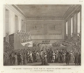 Antoine Quentin Fouquier-Tinville Judged by the Revolutionary Court