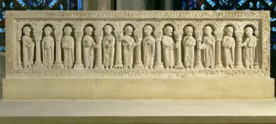 Apostles under Arcades, Carved Relief