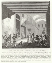 Arrest of Cecile Renault, Paris, 23 May 1794