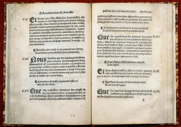 Articles 106, 107, 108 of Ordinance of Villers-Cotterets, 1539