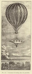 Ascent of Cocking in His Parachute