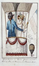 Ascension of the physicist Andre Jacques Garnerin
