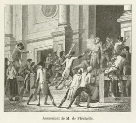 Assassination of M de Flechelle