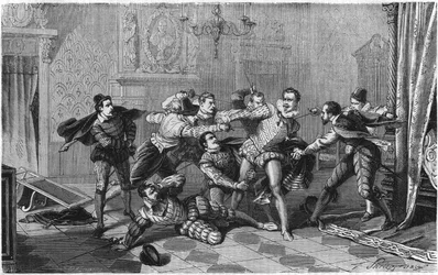 Assassination of Henry I of Lorraine, Duke of Guise known as the Balafré (1550-1588), December 23
