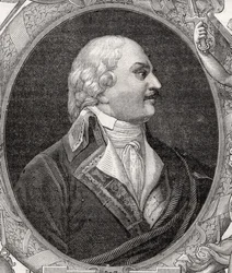 Auguste-Henri-Marie-Picot, Marquis de Dampierre, Engraved by Stephane Pannemaker from 