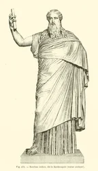 Indian Bacchus, called Sardanapalus (engraving)