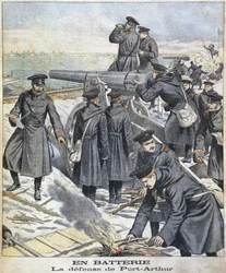 Battery, defence of Port Arthur
