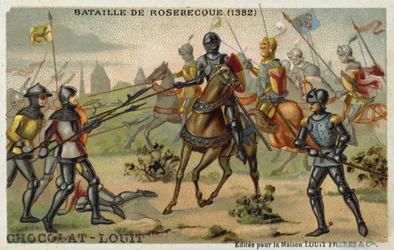 Battle of Rosebecque, Flanders, 1382