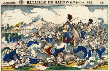 Battle of Sadowa on July 3