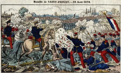 Battle of Saint-Privat on August 18