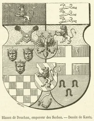 Coat of Arms of Douchan, Emperor of the Serbs