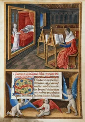 Boethius and Philosophy, illustration from 