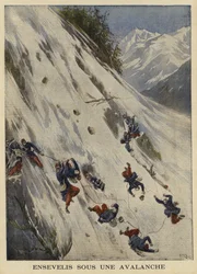 Buried under an avalanche