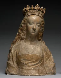 Bust called Anne de Bretagne, c.1500 (stone)
