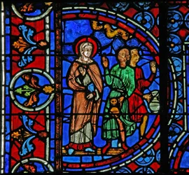 Cana Marriage: Mary Tells the Servants to Do as Christ Says