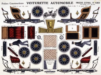 Car cart: Petites Constructions, 19th century