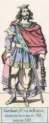 Charibert, 8th King of France, Ascended the Throne in 561, Died in 567